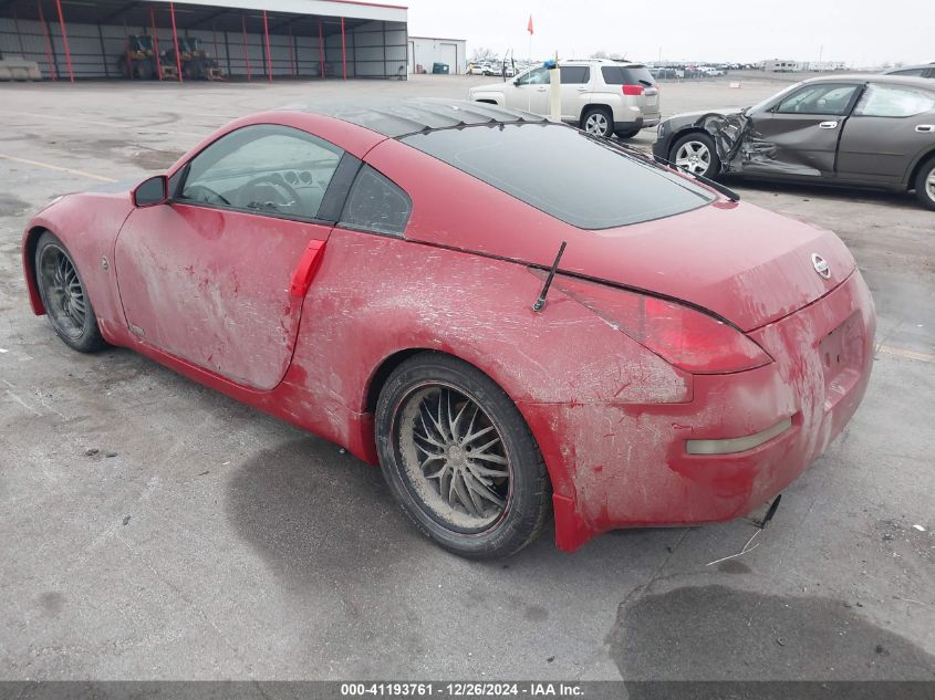 2004 Nissan 350Z Performance VIN: JN1AZ34E94T062635 Lot: 41193761