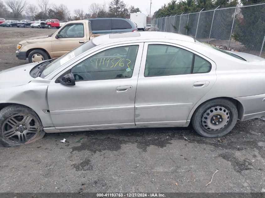 2008 Volvo S60 2.5T VIN: YV1RS592682693718 Lot: 41193763