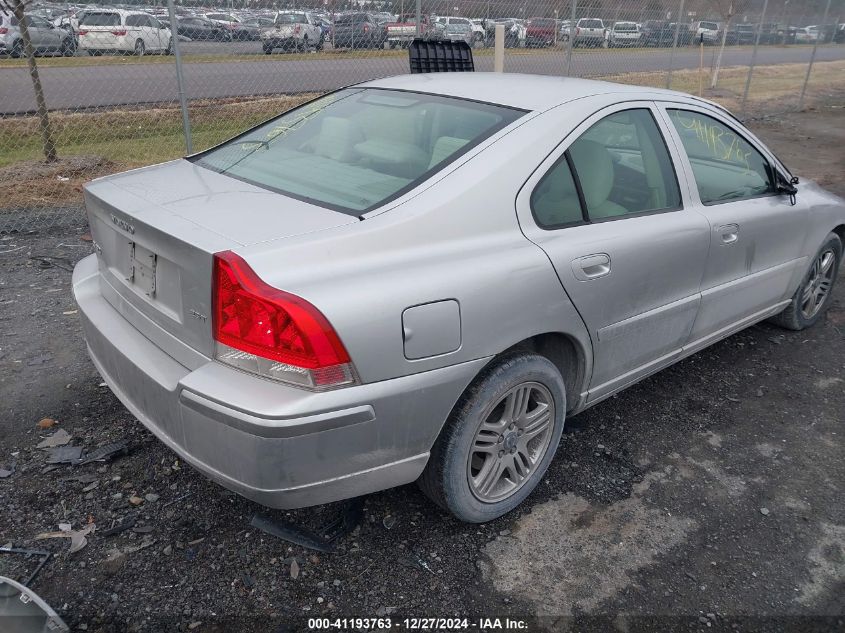 2008 Volvo S60 2.5T VIN: YV1RS592682693718 Lot: 41193763