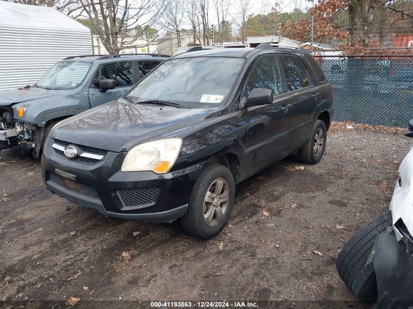 2009 Kia Sportage Lx VIN: KNDJF724397604187 Lot: 41193863