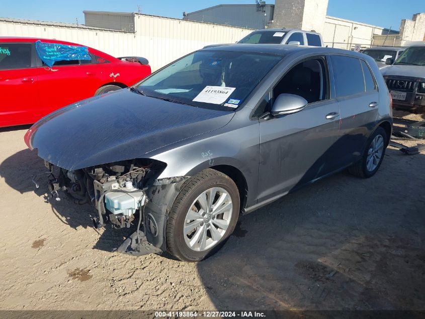 2018 Volkswagen Golf Tsi S/Tsi Se VIN: 3VWG17AU6JM251655 Lot: 41193864