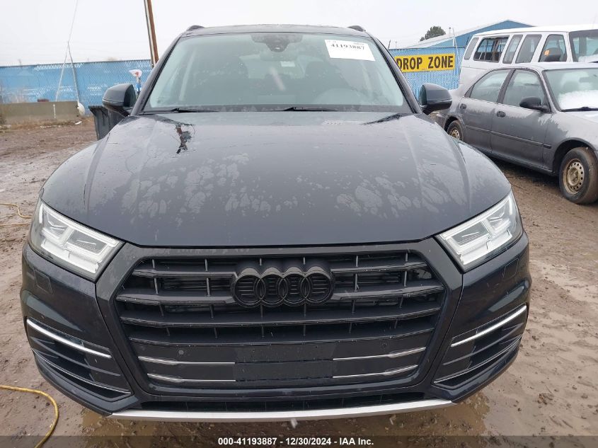 2019 Audi Q5 45 Premium VIN: WA1BNAFY8K2082851 Lot: 41193887