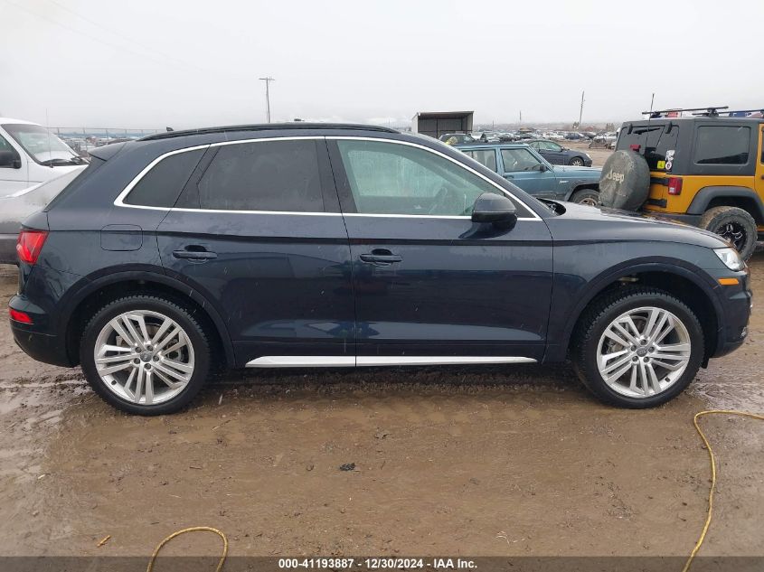 2019 Audi Q5 45 Premium VIN: WA1BNAFY8K2082851 Lot: 41193887