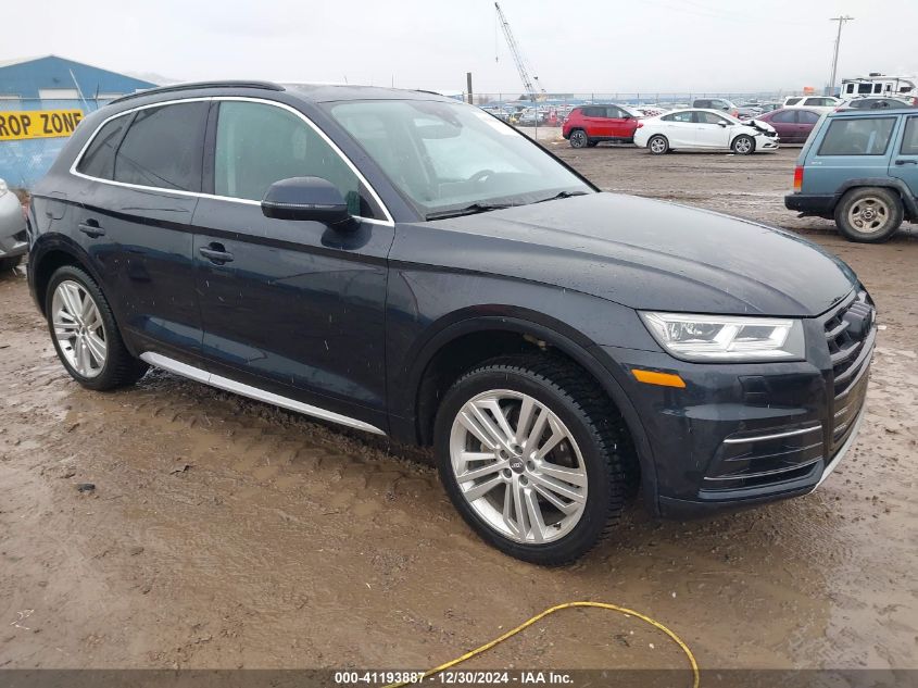 2019 Audi Q5 45 Premium VIN: WA1BNAFY8K2082851 Lot: 41193887