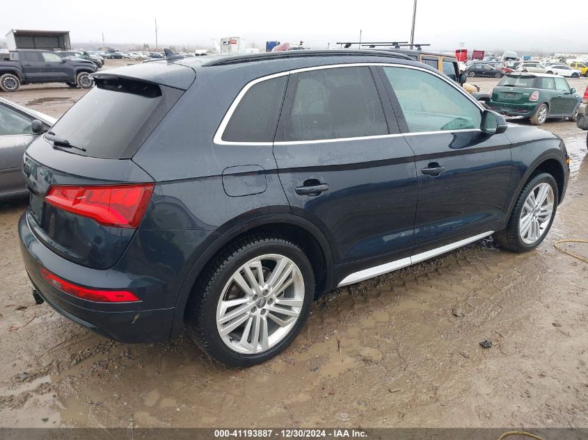 2019 Audi Q5 45 Premium VIN: WA1BNAFY8K2082851 Lot: 41193887