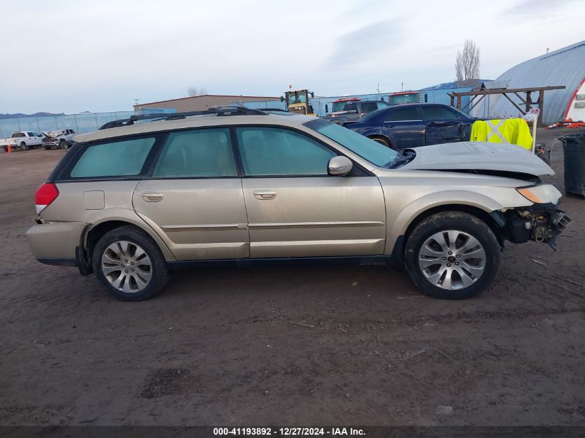 2008 Subaru Outback 2.5Xt Limited VIN: 4S4BP63C186304066 Lot: 41193892