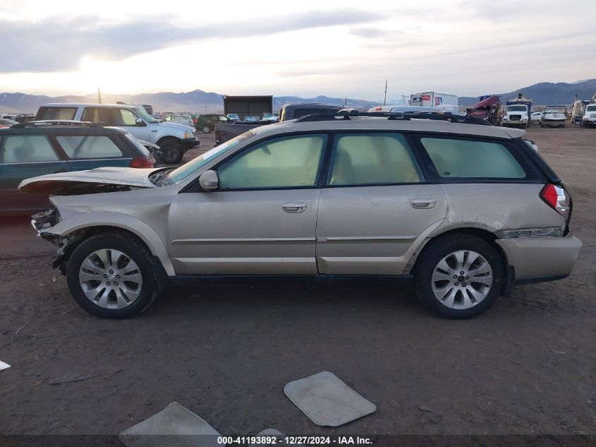 2008 Subaru Outback 2.5Xt Limited VIN: 4S4BP63C186304066 Lot: 41193892