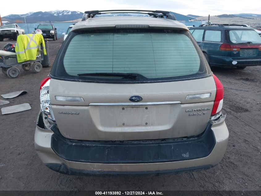 2008 Subaru Outback 2.5Xt Limited VIN: 4S4BP63C186304066 Lot: 41193892