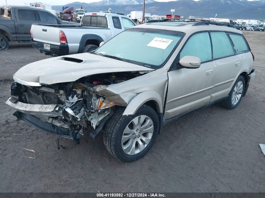 2008 Subaru Outback 2.5Xt Limited VIN: 4S4BP63C186304066 Lot: 41193892