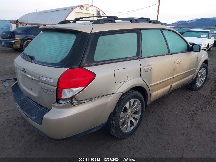 2008 Subaru Outback 2.5Xt Limited VIN: 4S4BP63C186304066 Lot: 41193892