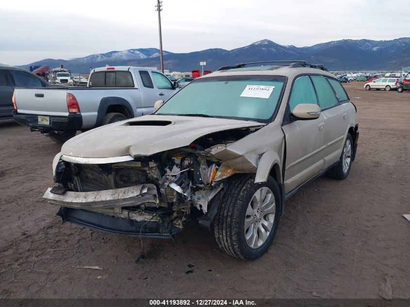 2008 Subaru Outback 2.5Xt Limited VIN: 4S4BP63C186304066 Lot: 41193892