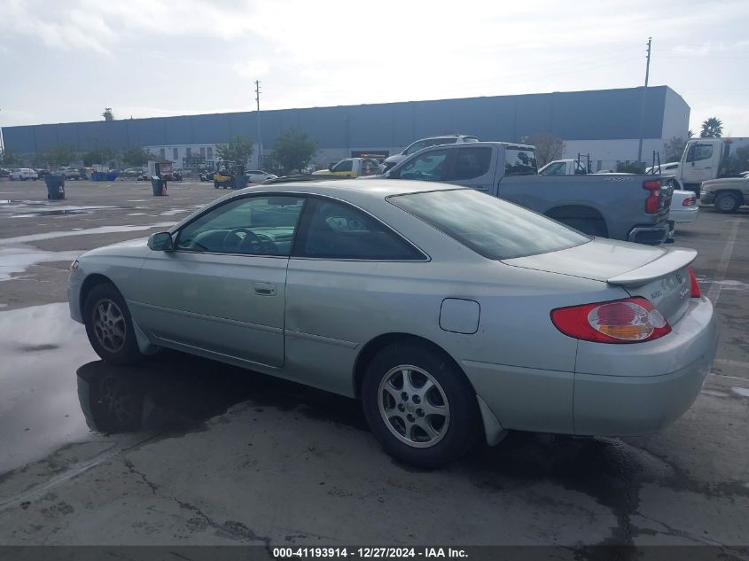 2003 Toyota Camry Solara Se VIN: 2T1CE22P33C022203 Lot: 41193914