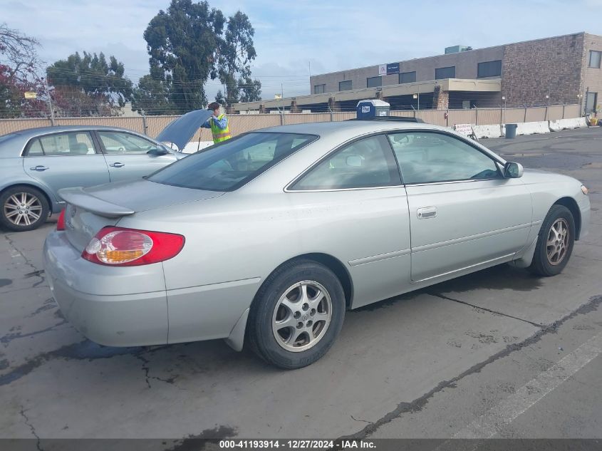 2003 Toyota Camry Solara Se VIN: 2T1CE22P33C022203 Lot: 41193914