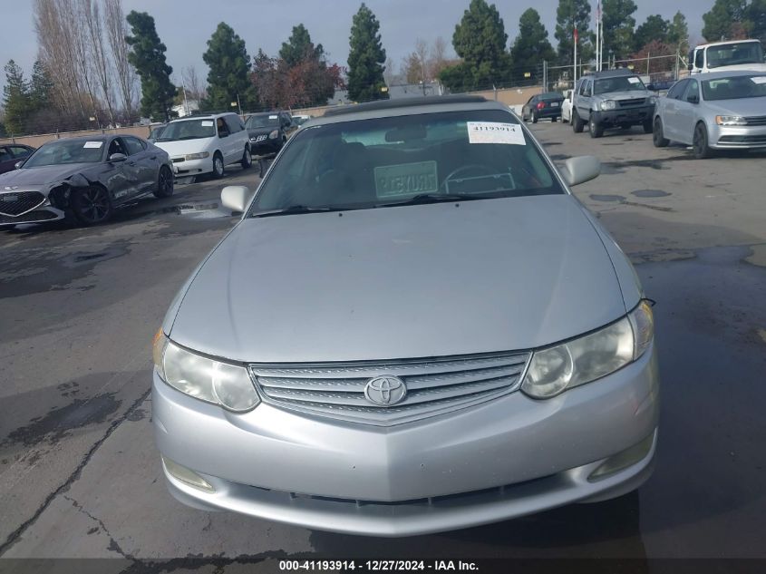 2003 Toyota Camry Solara Se VIN: 2T1CE22P33C022203 Lot: 41193914