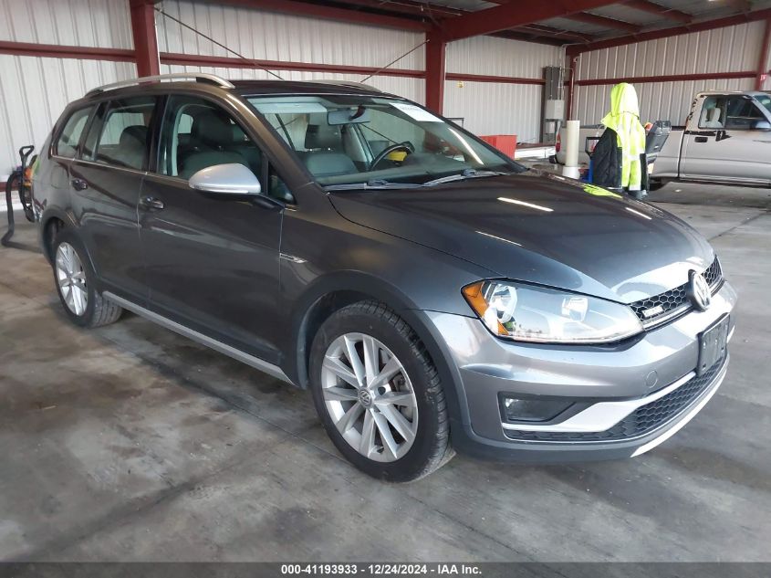 2017 Volkswagen Golf Alltrack Tsi S/Tsi Se/Tsi Sel VIN: 3VWH17AU7HM544205 Lot: 41193933