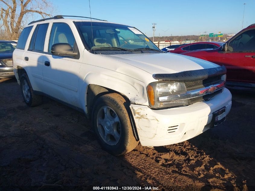 2007 Chevrolet Trailblazer Ls VIN: 1GNDT13S172182714 Lot: 41193943