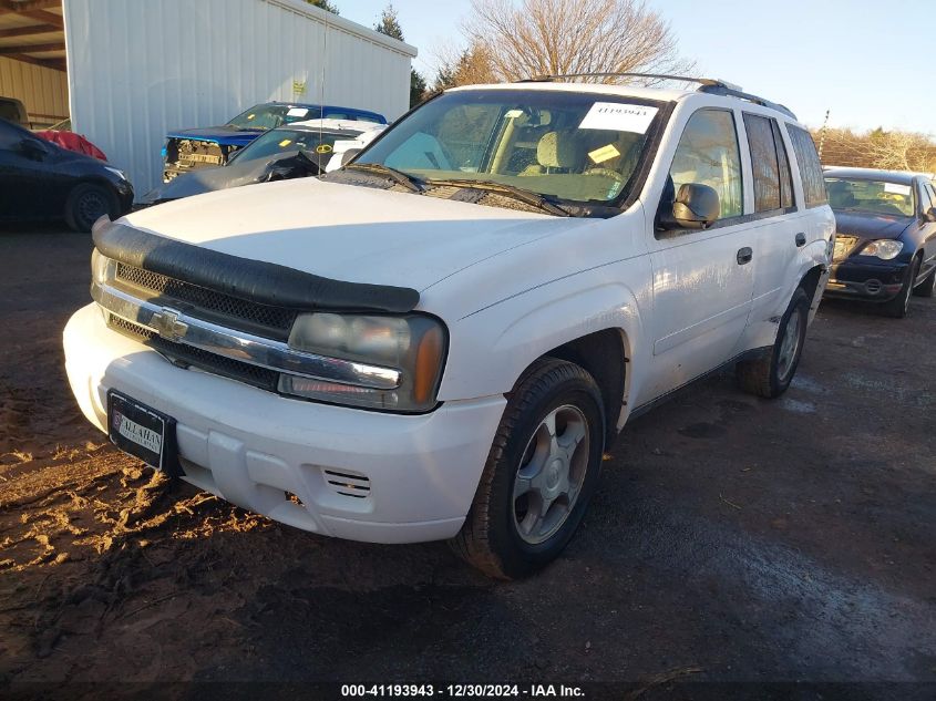 2007 Chevrolet Trailblazer Ls VIN: 1GNDT13S172182714 Lot: 41193943