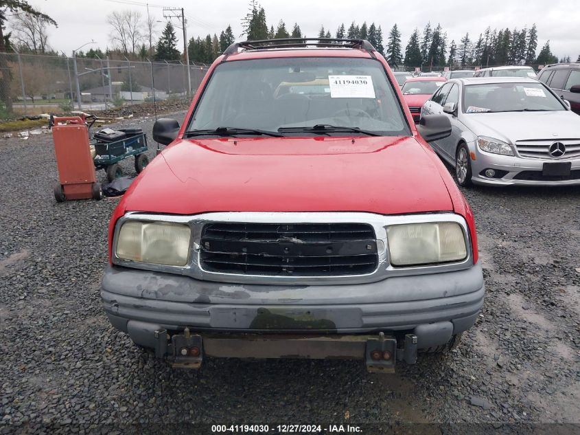 2003 Chevrolet Tracker Hard Top Base VIN: 2CNBJ134336937796 Lot: 41194030