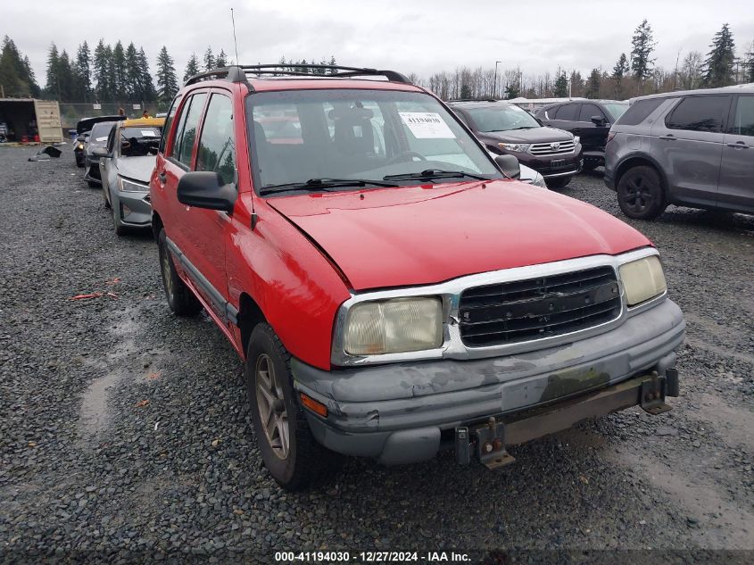 2003 Chevrolet Tracker Hard Top Base VIN: 2CNBJ134336937796 Lot: 41194030