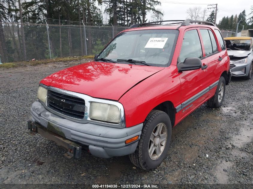 2003 Chevrolet Tracker Hard Top Base VIN: 2CNBJ134336937796 Lot: 41194030