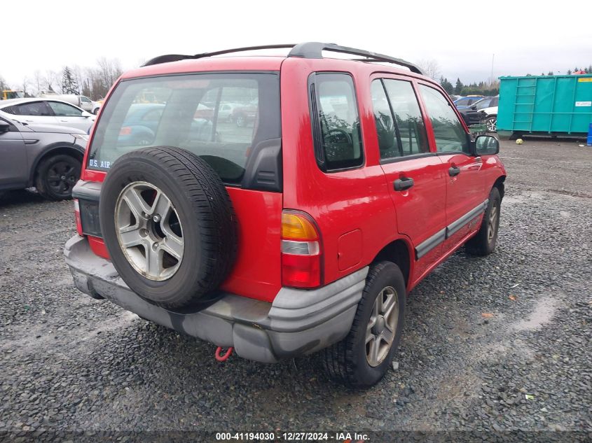 2003 Chevrolet Tracker Hard Top Base VIN: 2CNBJ134336937796 Lot: 41194030