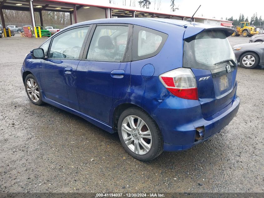 2010 Honda Fit Sport VIN: JHMGE8H40AS005497 Lot: 41194037