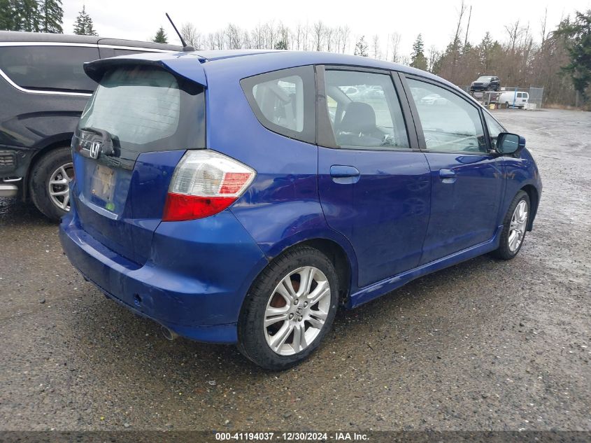 2010 Honda Fit Sport VIN: JHMGE8H40AS005497 Lot: 41194037