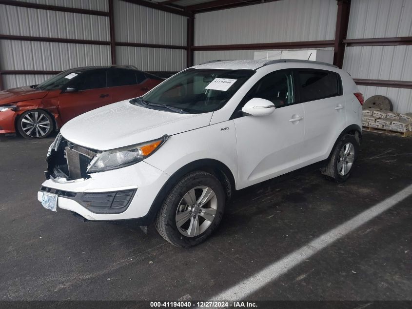 2011 Kia Sportage Lx VIN: KNDPBCA25B7035752 Lot: 41194040