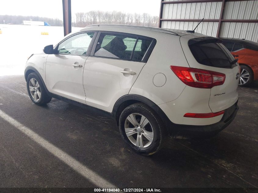 2011 Kia Sportage Lx VIN: KNDPBCA25B7035752 Lot: 41194040