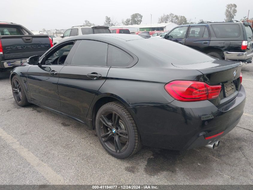 2018 BMW 430I Gran Coupe xDrive VIN: WBA4J3C59JBG95639 Lot: 41194077