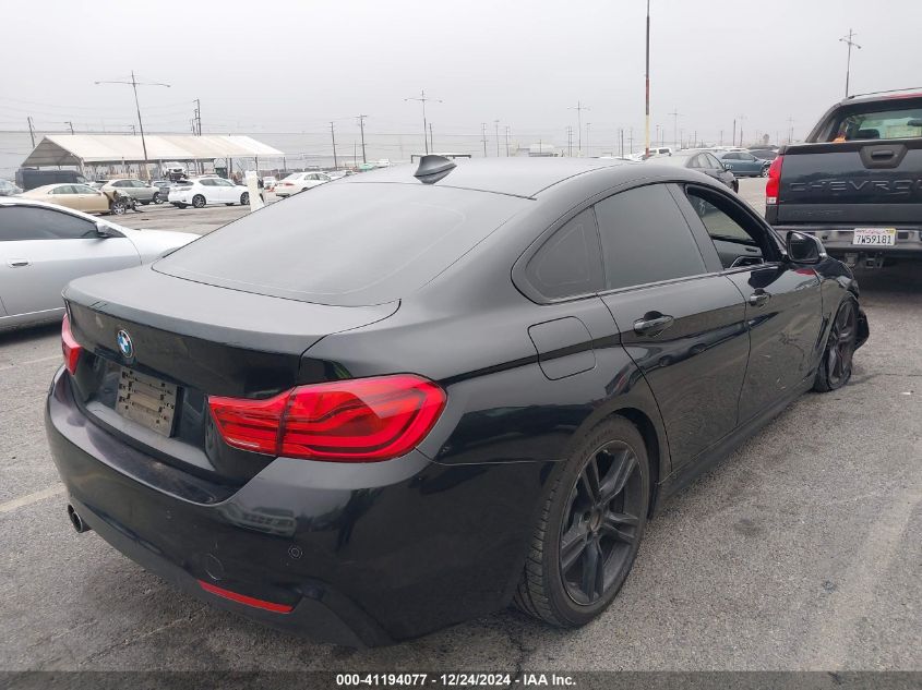 2018 BMW 430I Gran Coupe xDrive VIN: WBA4J3C59JBG95639 Lot: 41194077