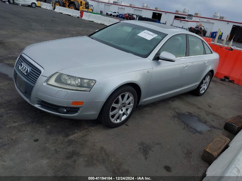 2005 Audi A6 3.2 VIN: WAUDT94F25N040387 Lot: 41194104