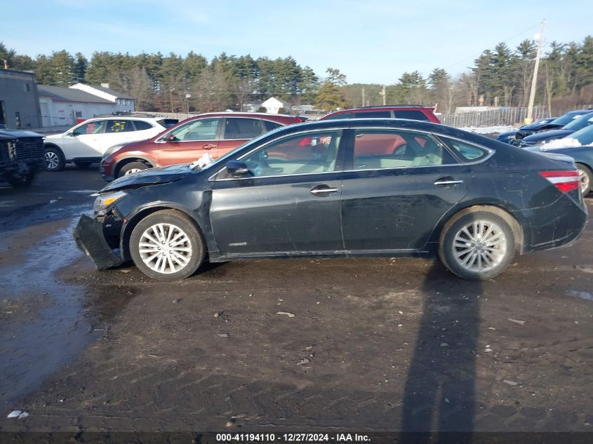 2014 Toyota Avalon Hybrid Xle Touring VIN: 4T1BD1EB6EU021556 Lot: 41194110