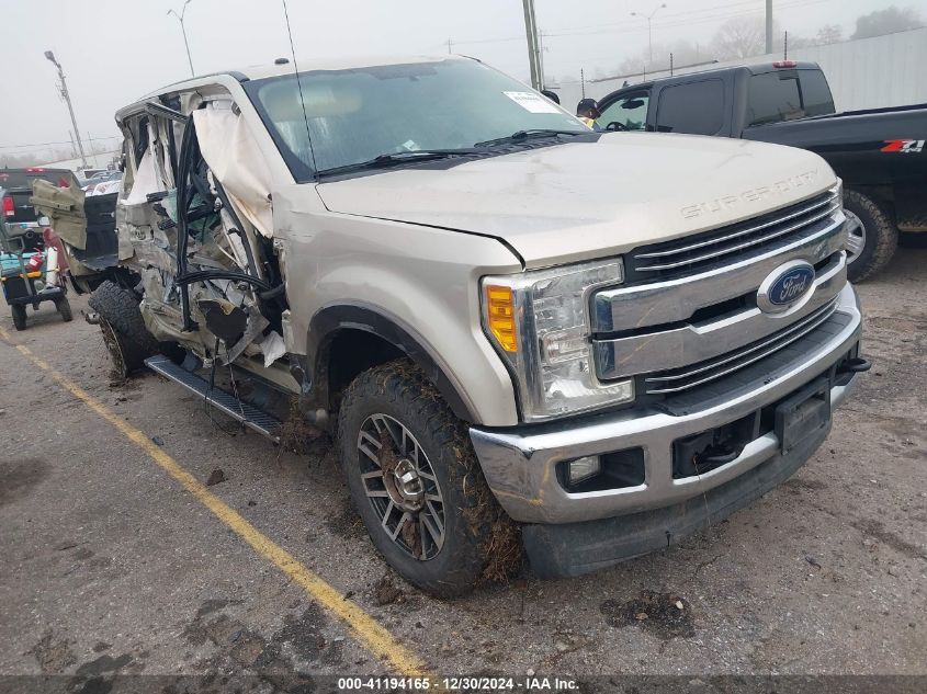 2017 Ford F250 Lariat VIN: 1FT7W2BT0HED41672 Lot: 41194165