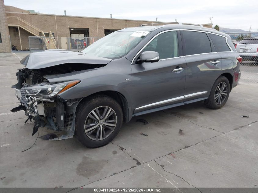 2017 Infiniti Qx60 VIN: 5N1DL0MM9HC504834 Lot: 41194224