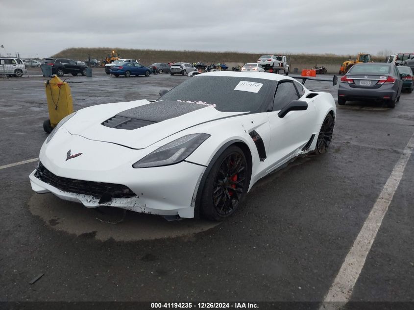 2016 Chevrolet Corvette Z06 VIN: 1G1YU2D62G5600588 Lot: 41194235