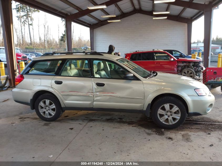 2005 Subaru Outback 2.5I VIN: 4S4BP61CX57300445 Lot: 41194245