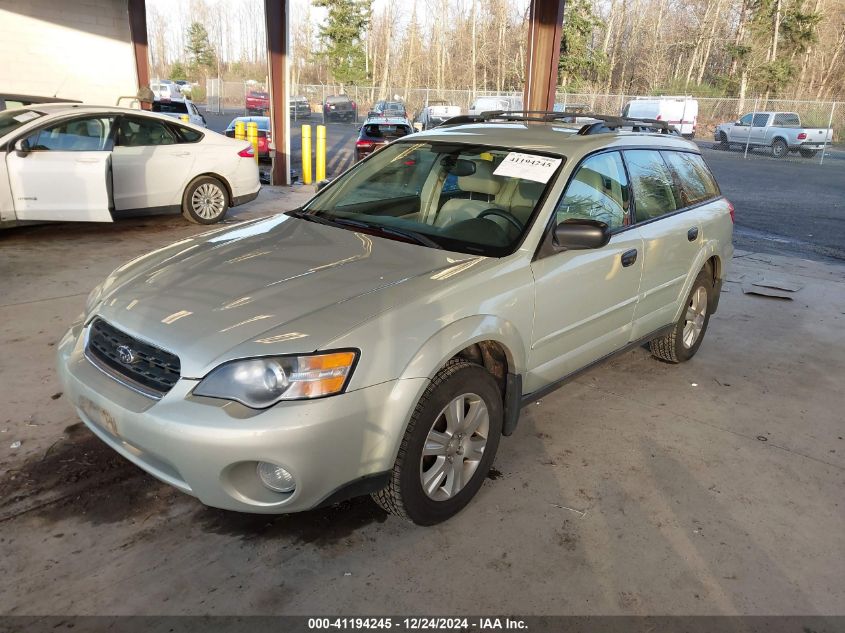 2005 Subaru Outback 2.5I VIN: 4S4BP61CX57300445 Lot: 41194245