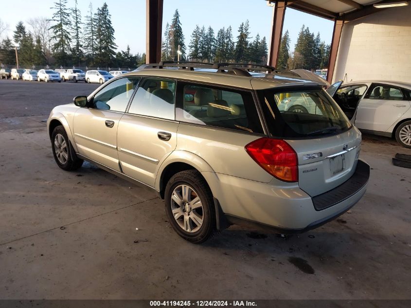 2005 Subaru Outback 2.5I VIN: 4S4BP61CX57300445 Lot: 41194245