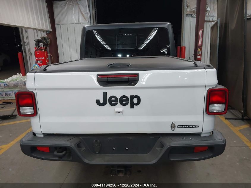 2020 Jeep Gladiator Sport S 4X4 VIN: 1C6HJTAG3LL174295 Lot: 41194256