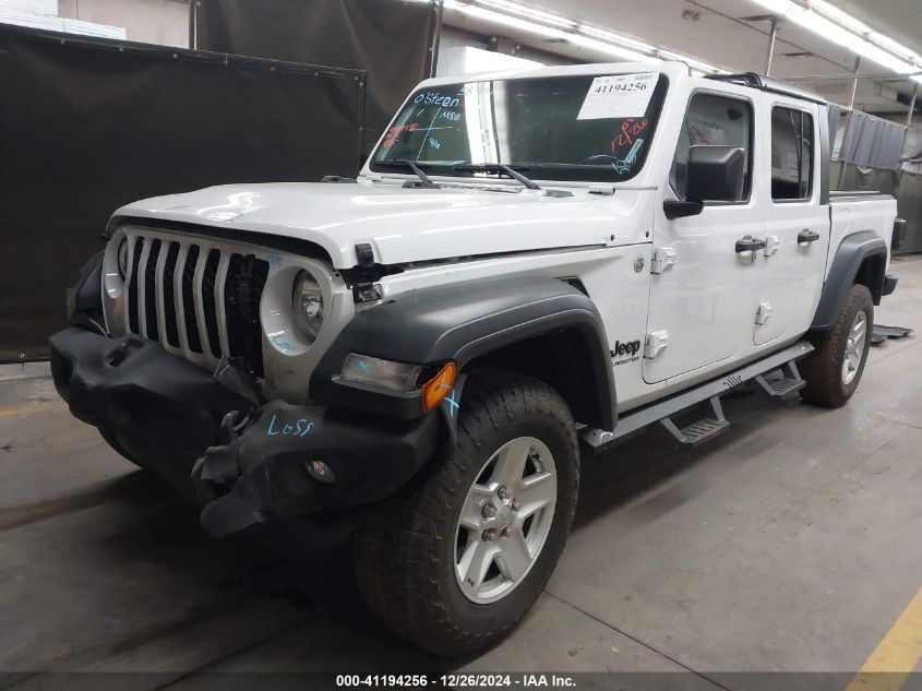 2020 Jeep Gladiator Sport S 4X4 VIN: 1C6HJTAG3LL174295 Lot: 41194256