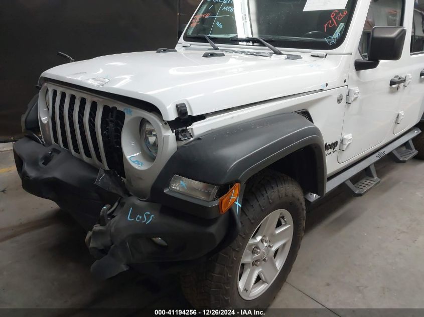 2020 Jeep Gladiator Sport S 4X4 VIN: 1C6HJTAG3LL174295 Lot: 41194256