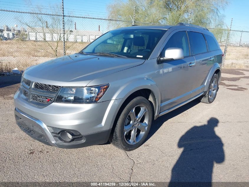 2017 Dodge Journey Crossroad VIN: 3C4PDCGG9HT675884 Lot: 41194259