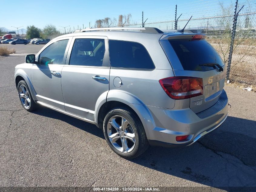 2017 Dodge Journey Crossroad VIN: 3C4PDCGG9HT675884 Lot: 41194259