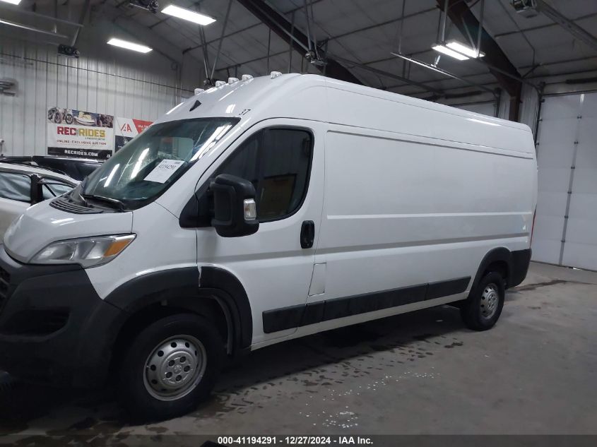 2023 Ram Promaster 2500 High Roof 159 Wb VIN: 3C6LRVDG3PE552897 Lot: 41194291