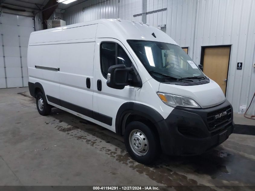 2023 Ram Promaster 2500 High Roof 159 Wb VIN: 3C6LRVDG3PE552897 Lot: 41194291