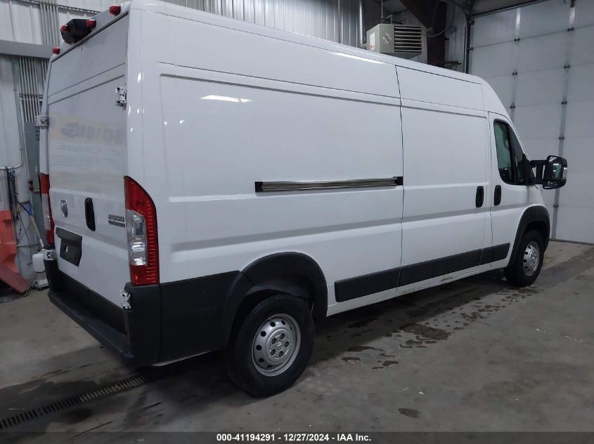 2023 Ram Promaster 2500 High Roof 159 Wb VIN: 3C6LRVDG3PE552897 Lot: 41194291