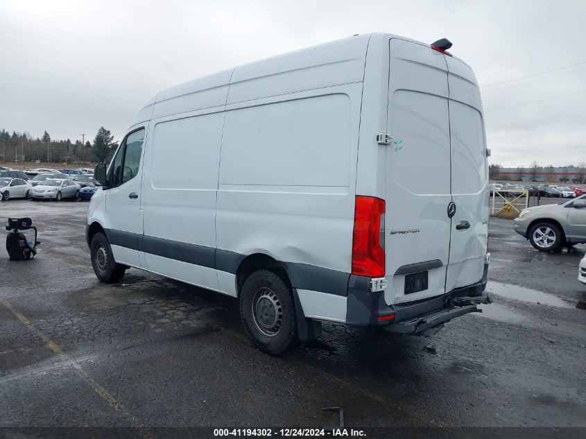 2020 Mercedes-Benz Sprinter 2500 Standard Roof V6 VIN: W1Y4EBHY2LT020368 Lot: 41194302