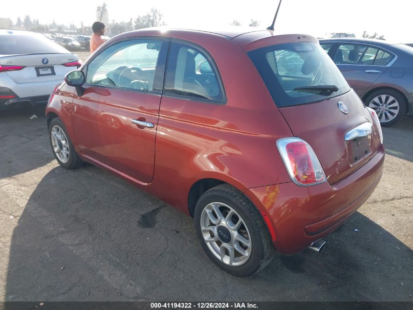 2015 Fiat 500 Pop VIN: 3C3CFFARXFT508777 Lot: 41194322