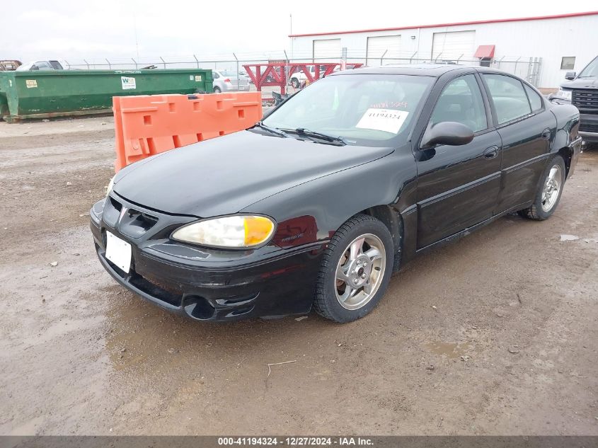 2003 Pontiac Grand Am Gt VIN: 1G2NW52E93M622365 Lot: 41194324